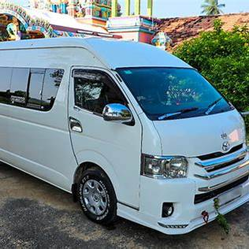 Toyota KDH van in Sri Lanka